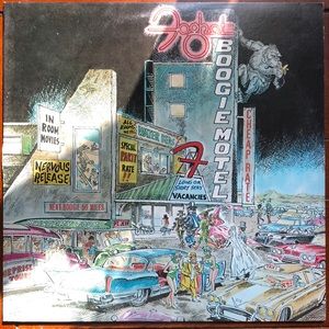 Foghat Boogie Motel Vinyl Lp '79